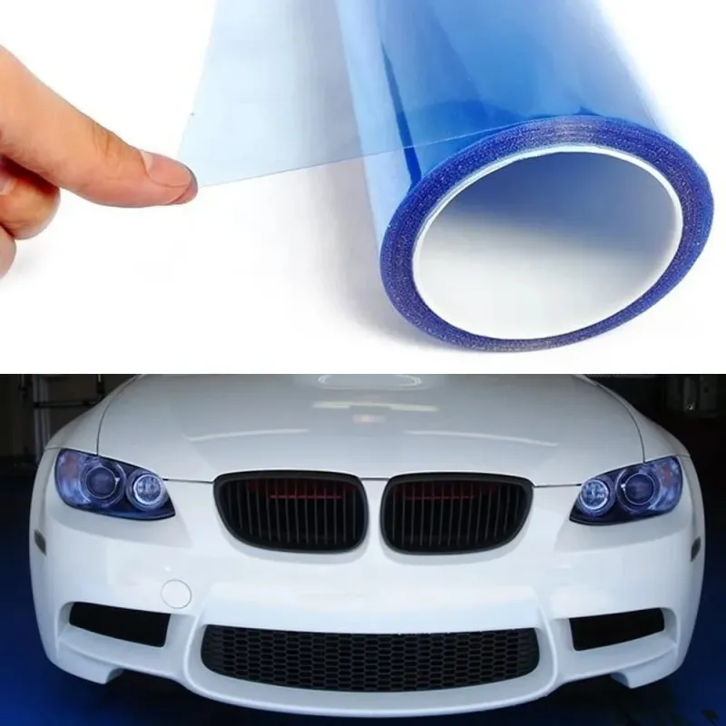 Синъо Защитно Декоративно Фолио за фарове стопове и мигачи 30 см х 10 м - 0