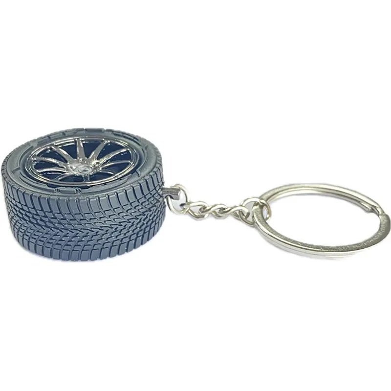 Ключодържател джанта с гума PG204 - Графит - 0