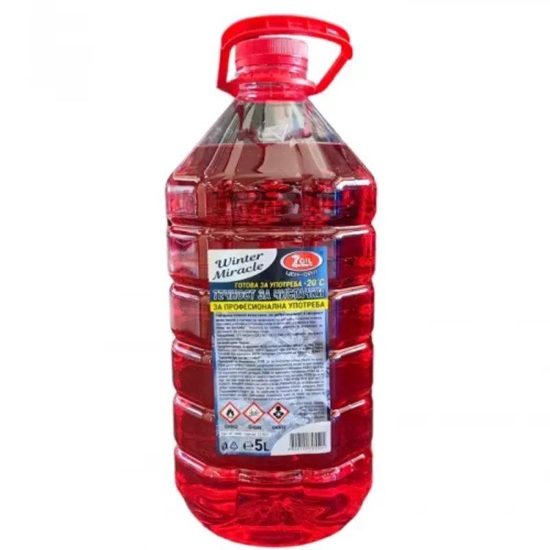 Течност за чистачки - 20ºC  5 л. - 0