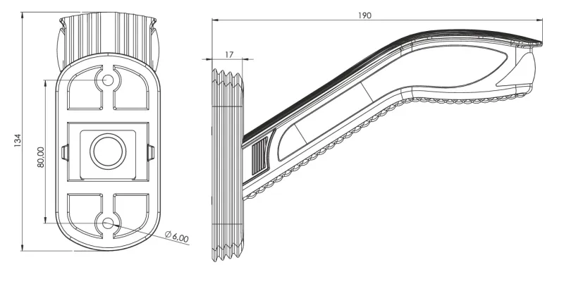 Комплект 2 броя Рогчета Кобра , Динамичен Бягащ Мигач, Неон Ефект, Странични Маркери, Габаритни Светлини за Камион ТИР Ремарке, 19см, 24V - 0