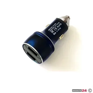 Универсално USB зарядно за кола с два порта - 2018