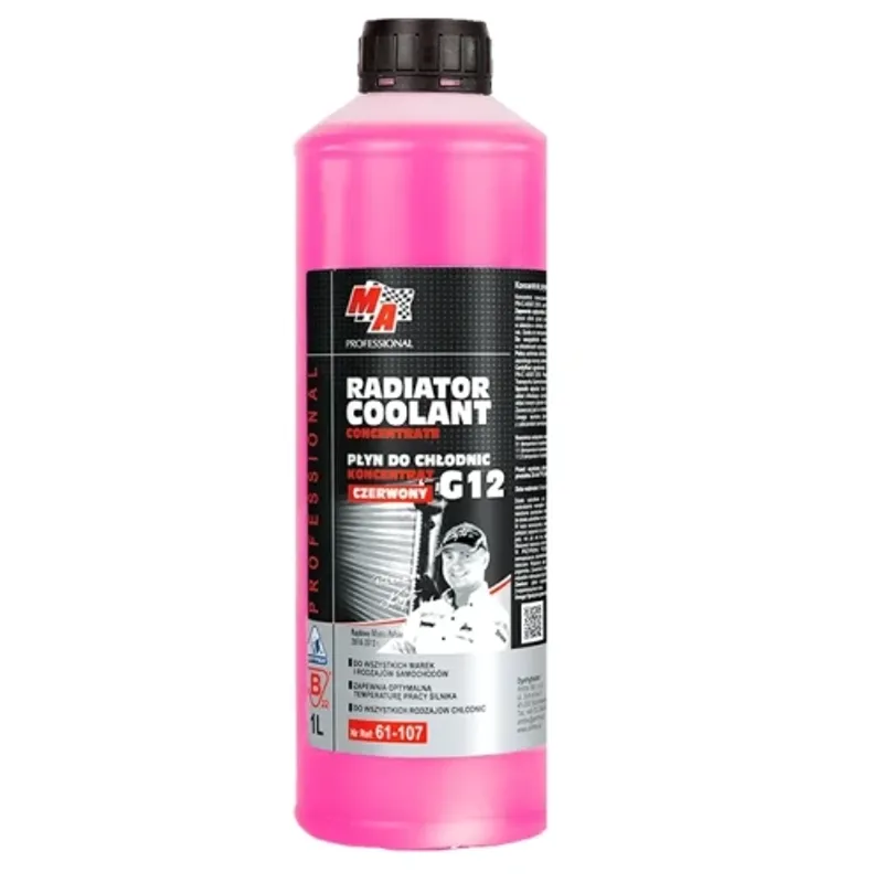 Антифриз G12 / 1л. концентрат червен Moje Auto - 0