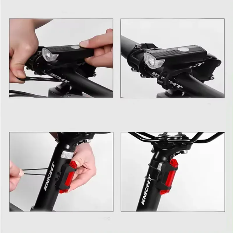 Стоп + Фар за Велосипед PA407 - 0