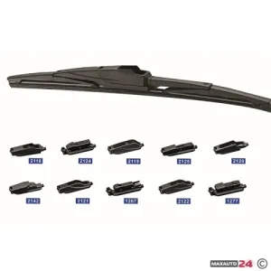 Чистачка Мотохама Задна с 10 Адаптора 14'' 350мм