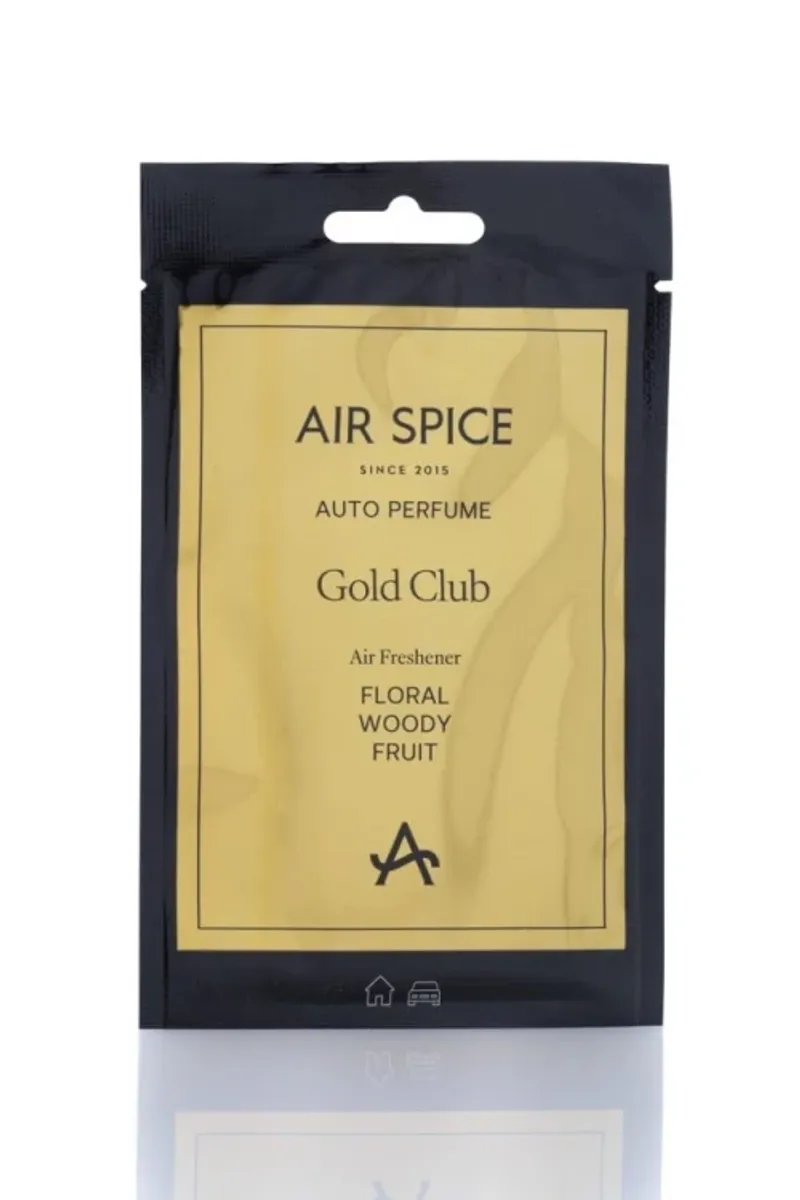 Хартиен парфюмен ароматизатор Голд - 0