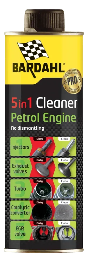Добавка BARDAHL 5 в1 - Поддръжка на бензинова горивна система