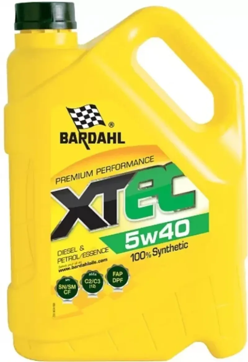 Масло BARDAHL - ХТЕС 5W40 5L - 0