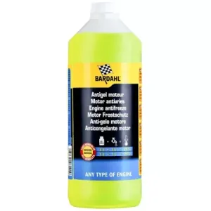 Антифриз BARDAHL Универсален, Концентрат, Жълт - 1L