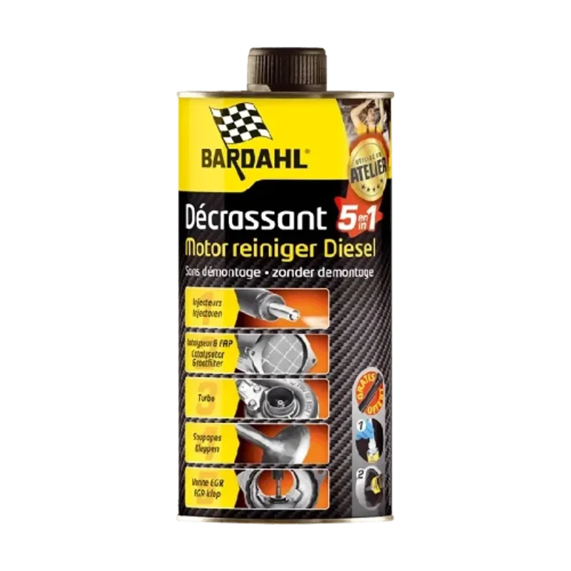 Добавка BARDAHL 5 в1 - Поддръжка на дизелова горивна система - 0