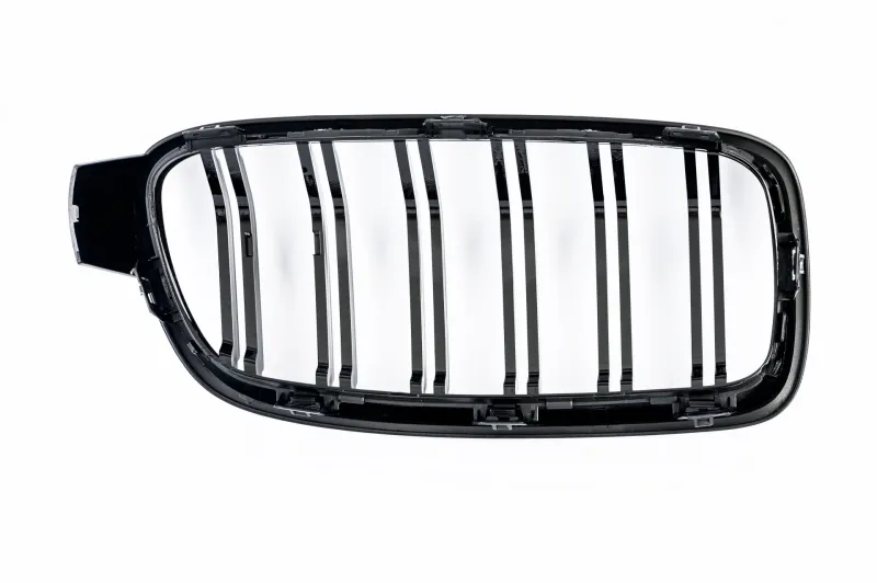 Двойни Бъбреци Решетки За БМВ BMW F30 F31 Черен Гланц Лак М3 Тип След 2012 - 0