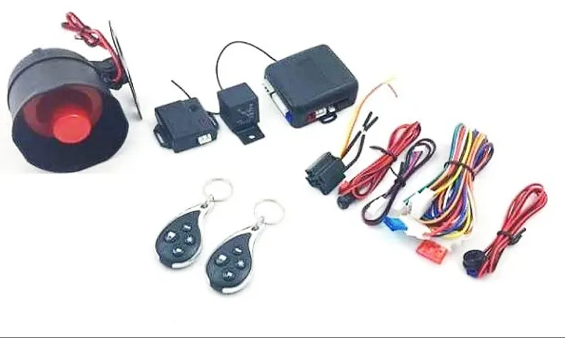 Универсална алармена система 284, Имобилайзер, Централно заключване, Шок сензор - 0