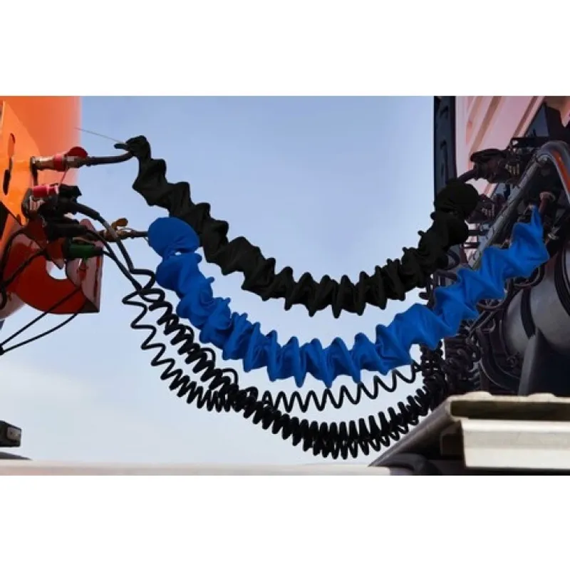 Защитен предпазен калъф за спирален маркуч и кабел на тир камион - 0