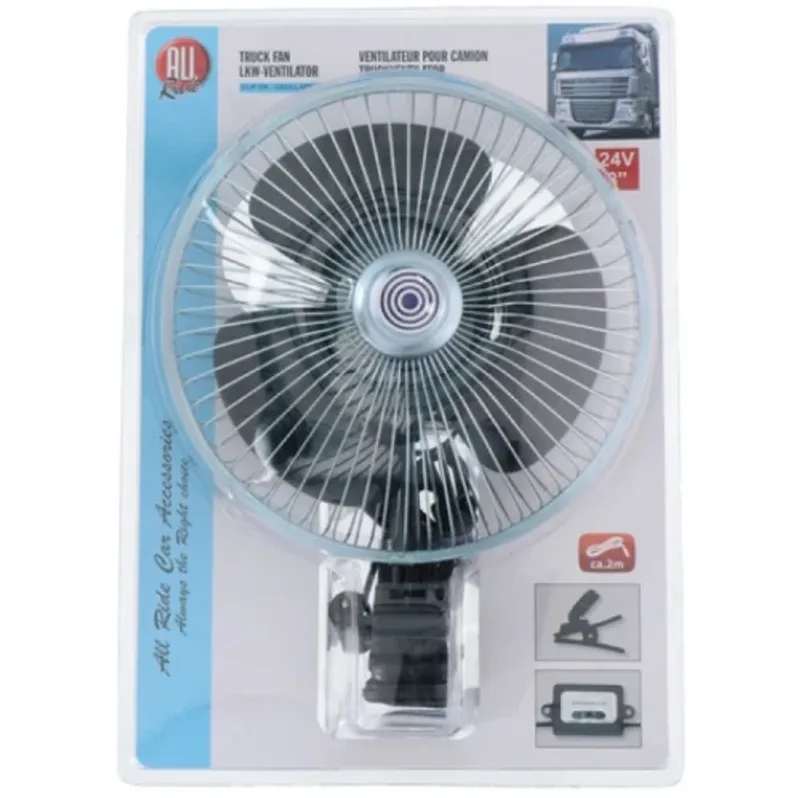 24V 20.32 cm 8 инча вентилатор за камион бус с клипс щипка - 0