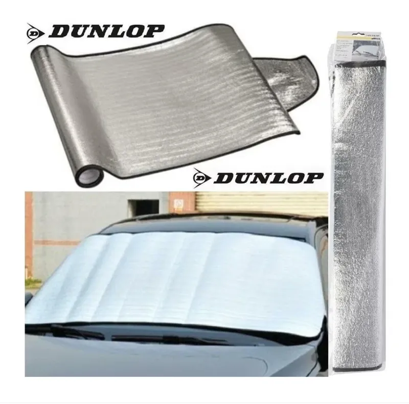 Покривало за предно стъкло на автомобил термо сенник 150 x 70 см Dunlop - 0