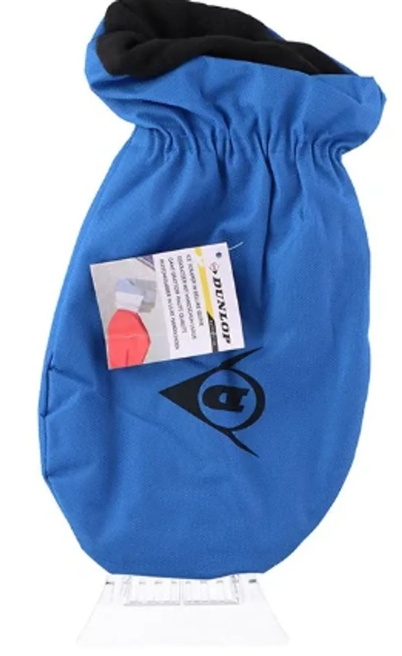 Стъргалка за лед с ръкавица синя Dunlop - 0