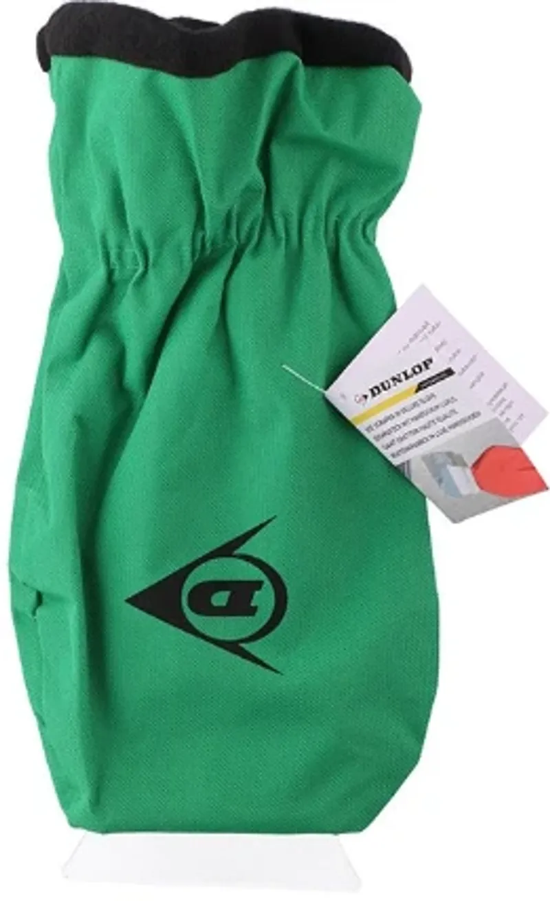 Стъргалка за лед с ръкавица зелена Dunlop - 0