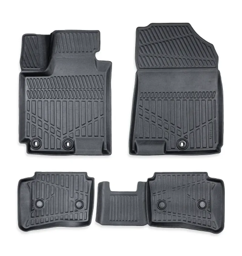 Комплект 4бр. 3D Гумени стелки за купе Erpassan - HYUNDAI i20 II 2014-2020 - 0