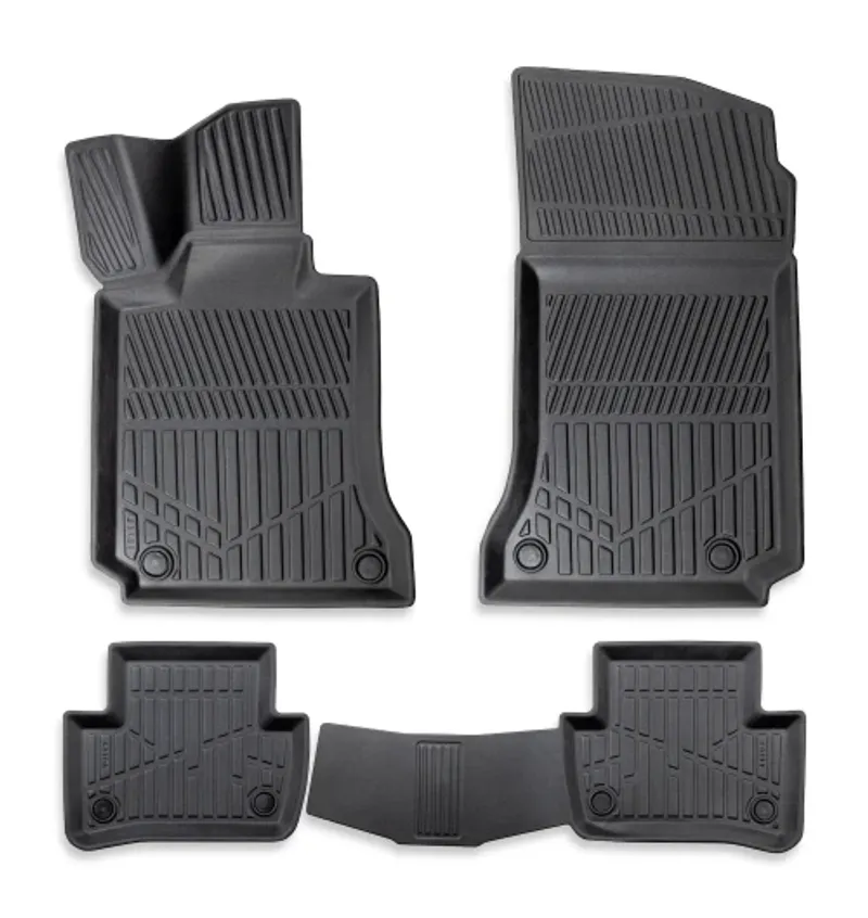 Комплект 4бр. 3D Гумени стелки за купе Erpassan - MERCEDES C-class (W204) 2007-2014 - 0