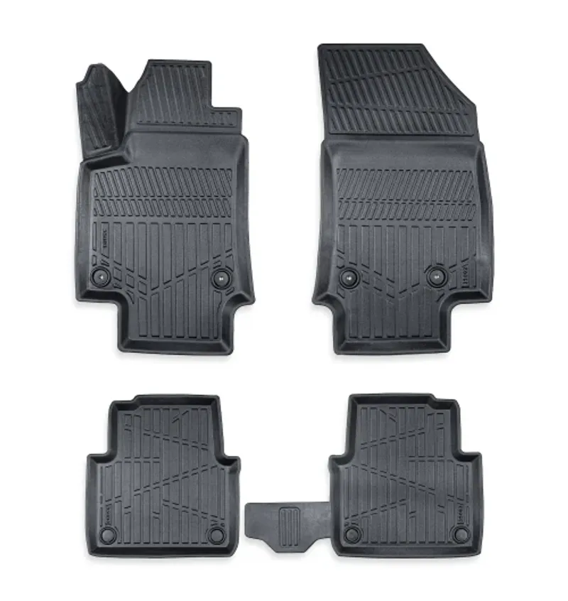 Комплект 4бр. 3D Гумени стелки за купе Erpassan - OPEL CROSSLAND (facelift) 2020+ - 0