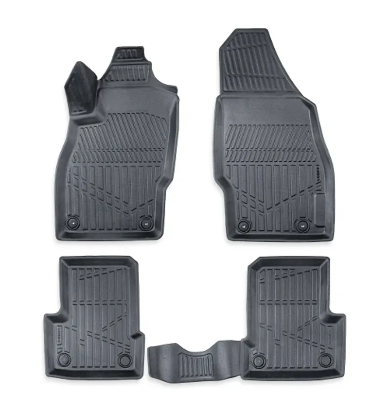 Комплект 4бр. 3D Гумени стелки за купе Erpassan - OPEL CORSA D 2006-2014 - 0