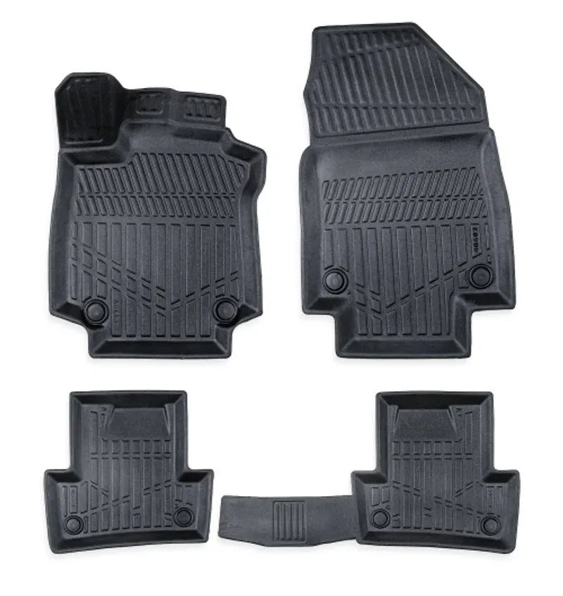 Комплект 4бр. 3D Гумени стелки за купе Erpassan - RENAULT CLIO IV 2012-2019 - 0