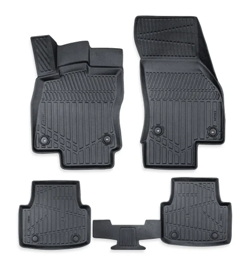 Комплект 4бр. 3D Гумени стелки за купе Erpassan - SKODA SUPERB III 2015-2023 - 0