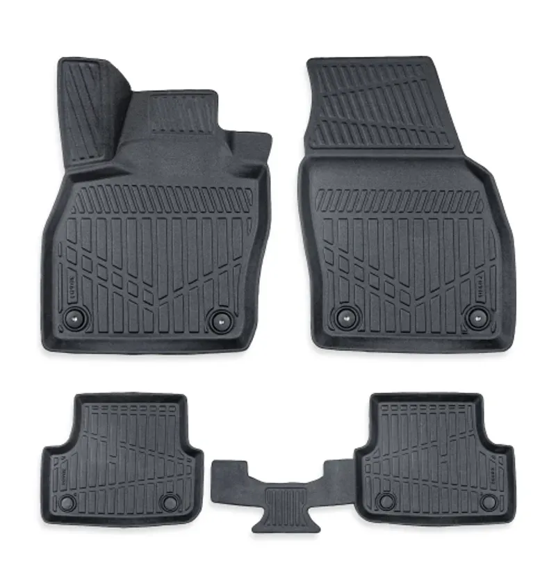 Комплект 4бр. 3D Гумени стелки за купе Erpassan - SKODA FABIA IV 2022+ - 0
