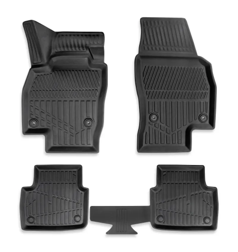 Комплект 4бр. 3D Гумени стелки за купе Erpassan - SKODA KAMIQ 2018+ - 0