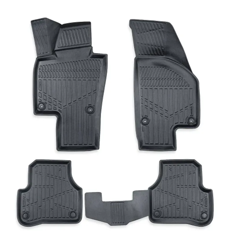 Комплект 4бр. 3D Гумени стелки за купе Erpassan - VW PASSAT (B6) 2005-2010 - 0