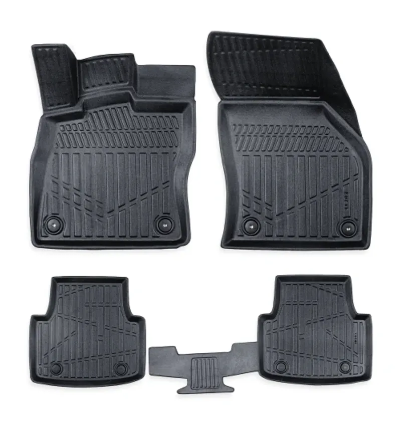 Комплект 4бр. 3D Гумени стелки за купе Erpassan - VW PASSAT (B8 EU) 2015-2024 - 0