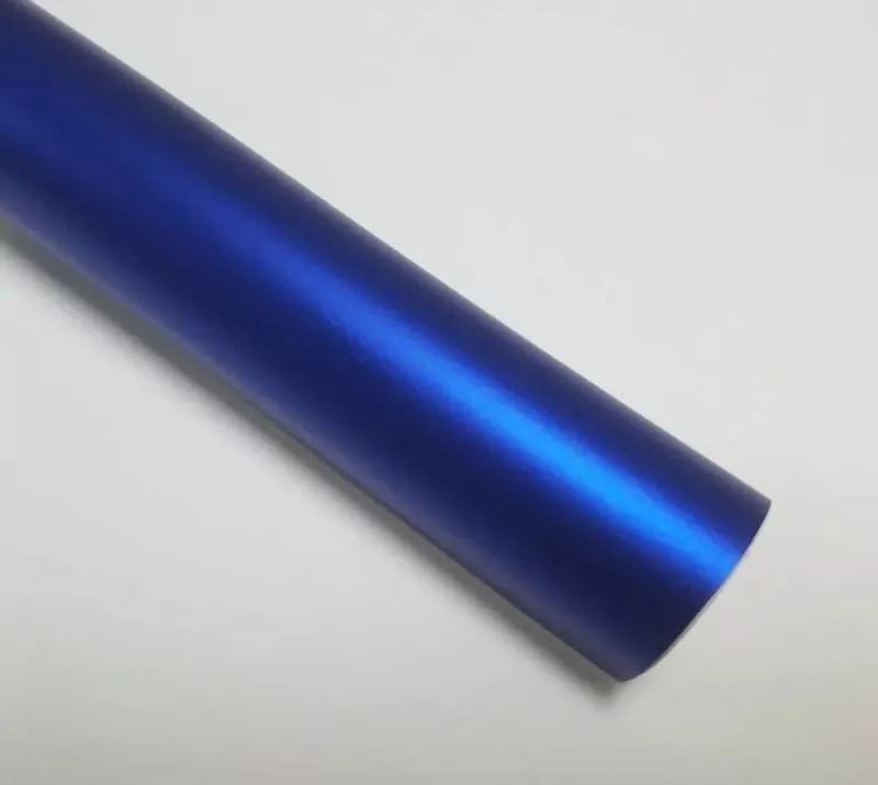 Синъо Матирано Декоративно автомобилно фолио 1.52 X 18M Blue Matte Vinyl Wrap - 0