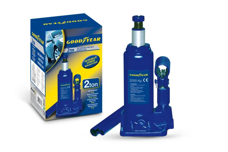 Хидравличен крик тип бутилка 2 тона 148 - 278 мм Goodyear Гудиър - 0