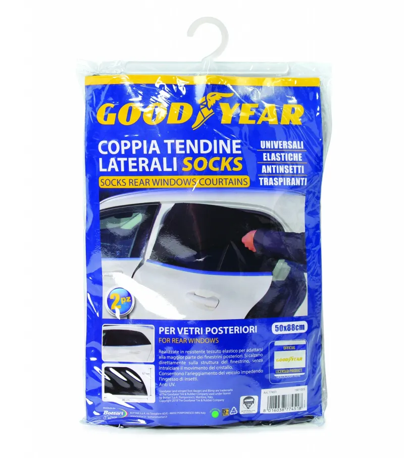 Комплект от 2 броя сенници сенник за странични стъкла Goodyear Гудиър - 0