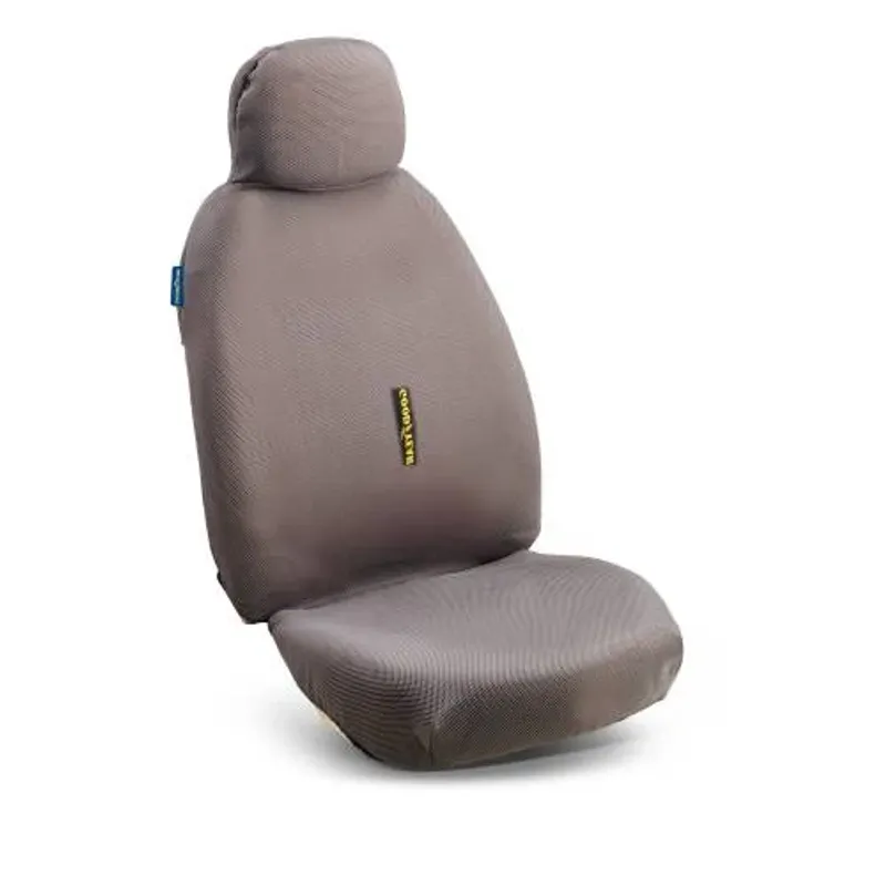 1 брой универсална тапицерия калъф за предна седалка сиво Goodyear Гудиър - 0