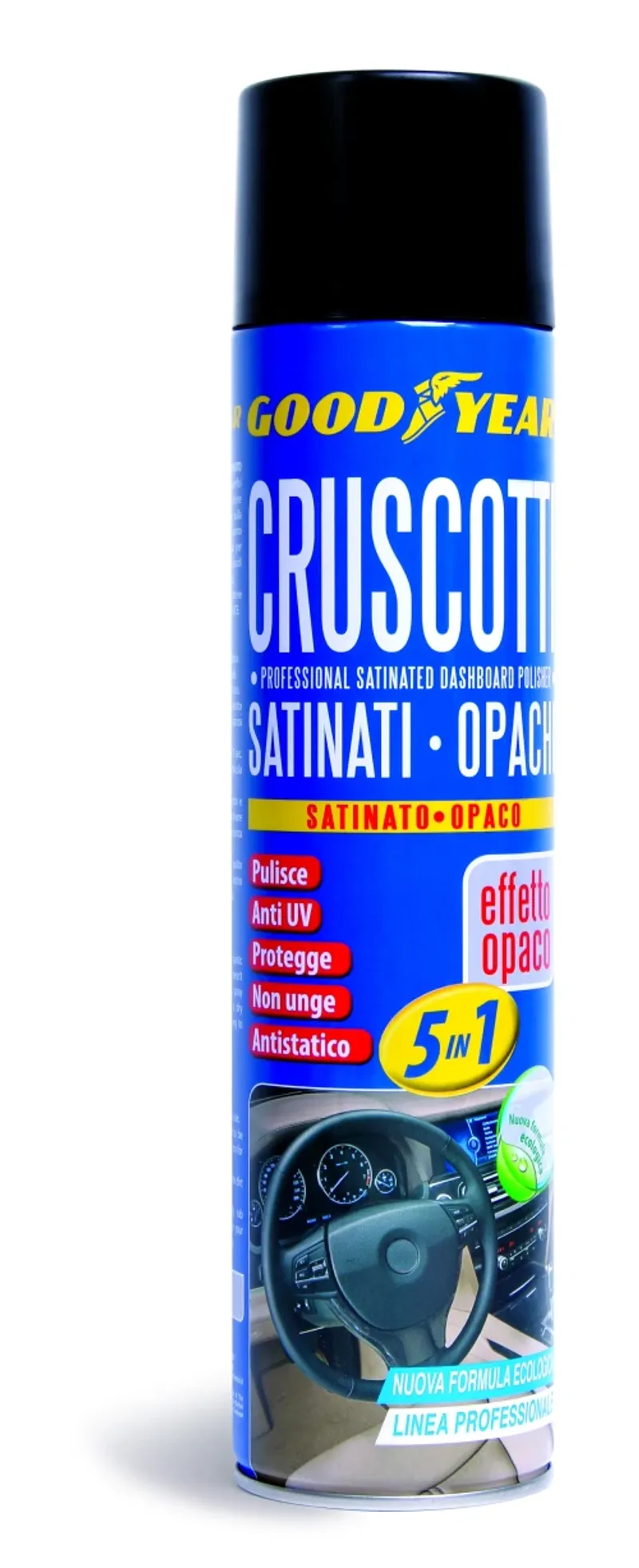 Спрей за полиране на табло със сатенен ефект 600 мл Goodyear Гудиър - 0