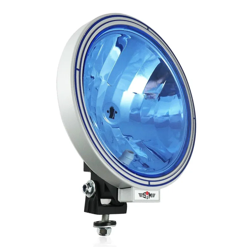 23см - халогенен фар / светлини за мъгла - насочена светлина - синьо стъкло - 12/24V - 0