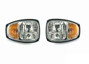 Комплект Фарове ляв + десен с Мигач Габарит за JCB, Трактор Багер Комбайн Селскостопански машини и др.