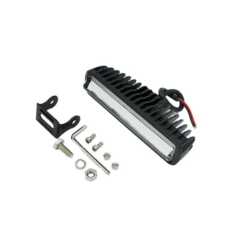 Универсална предупредителна LED ЛЕД синя светлина халоген лампа за безопасност 12-80v 30W за мотокар електрокар багер валяк строителни и селскостопански машини пожарна кола и др. - 0