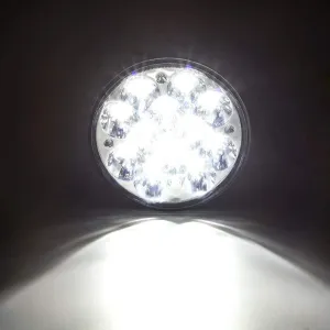 14.5 см ЛЕД LED 5D 36W Универсален прожектор фар лампа халоген с къси / дълги светлини за мотоциклет автомобил офроуд бус ван камион трактор комбайн багер къси/дълги 12V-24V 5,7 инча