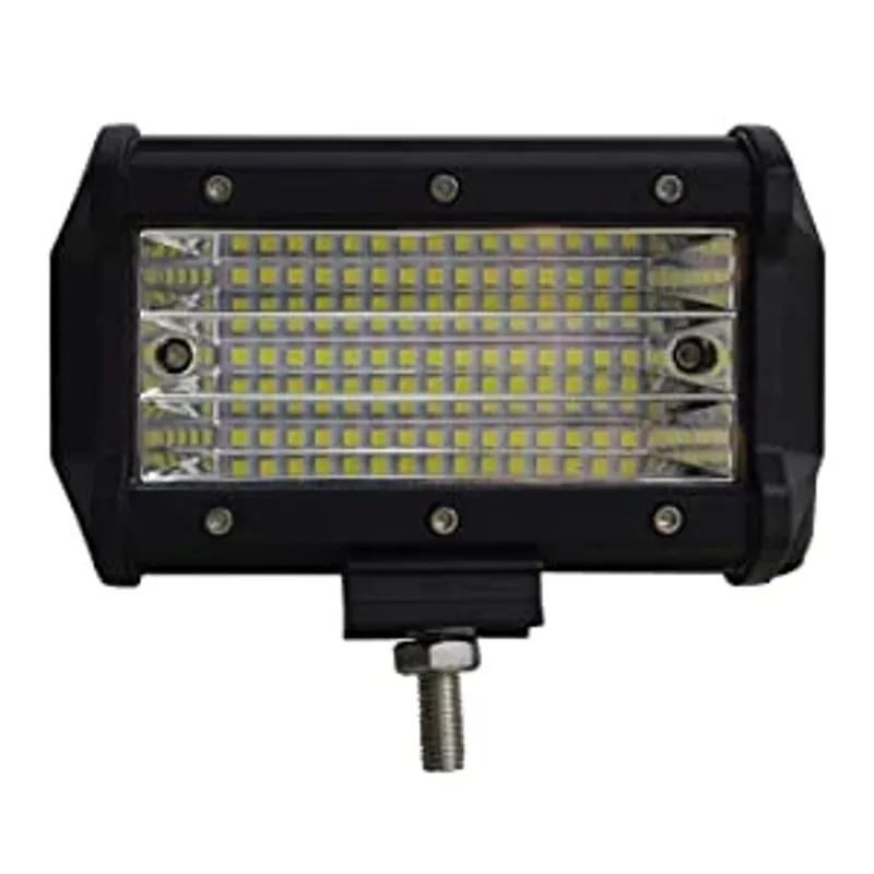 Универсален 90W Лед LED Халоген Фар Работна Лампа 12V - 24V с комбинирана бяла светлина за автомобил офроуд бус ван камион - 0