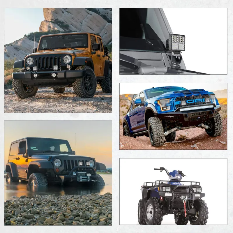 Мощен 162W LED 54 ЛЕД Диоден Фар Работна Лампа Прожектор Задна Светлина 12V 24V - 0