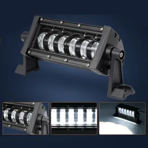 9D 27 СМ Led Bar Лед Бар Hi/Lo Къси Дълги Водоустойчив Удароустойчив 12V 24V 3840 LМ 48W С Лупи Off-Road Лед Бар За Джип ATV