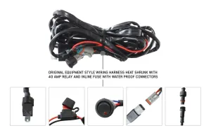 76 см Многорежимен Лед Диоден Бар Прожектор Къси/Дълги Светлини Комбинирана Combo - Flood и Spot Светлина серия IM RGB подсветка със 7 различни цвята 30800LM лумена 12-24V