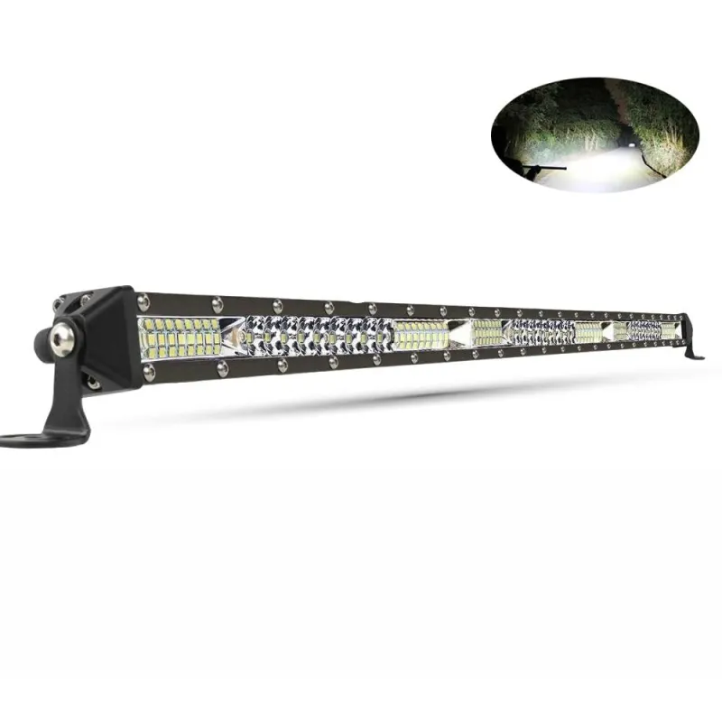 78 см LED Лед Диоден Бар 13500 lm 270W Ултра Тънък, 12-24V Комбинирана Combo - Flood и Spot Светлина - 0