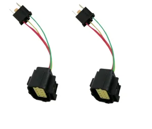 Комплект от 2бр. букси конектори за преден фар за камион Scania P G R S R420 R500 R520 R620 P500