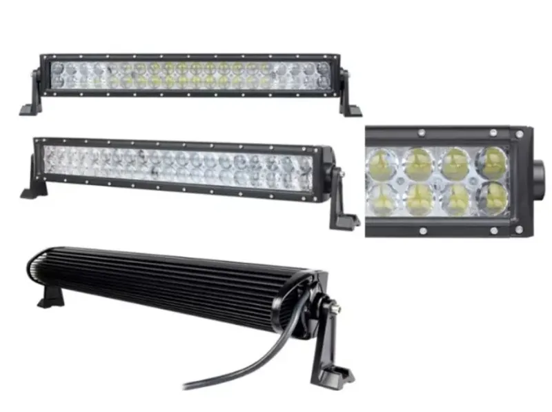 54 См 120W Led Bar Лед Диоден Бар Прожектор с комбинирана бяла светлина 12V 24V за автомобил джип оffroad камион - 0