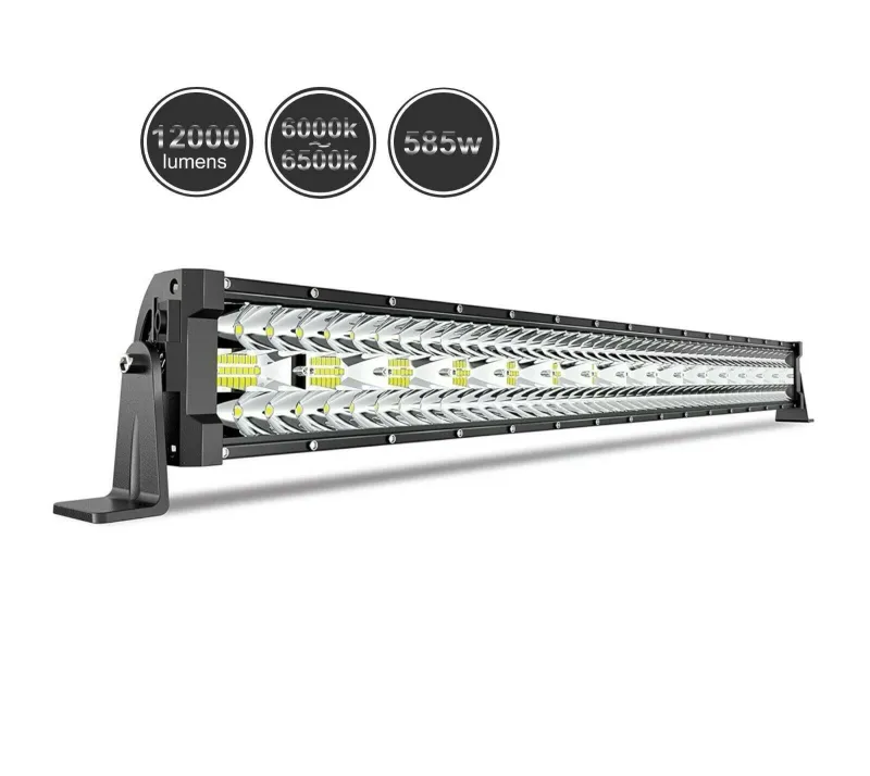 81cм 585W 9D Led Bar Лед Диоден Бар Прожектор Дневна Светлина 12000lm - 0