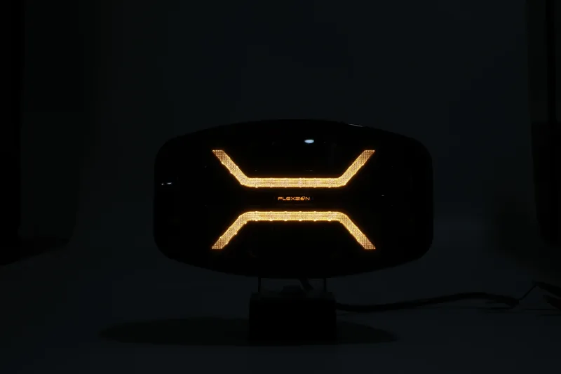 LED Халоген Фар DRL бяла/жълта светлина - Опушен - 12-24V за джип, камион, агротехника и др. - 0