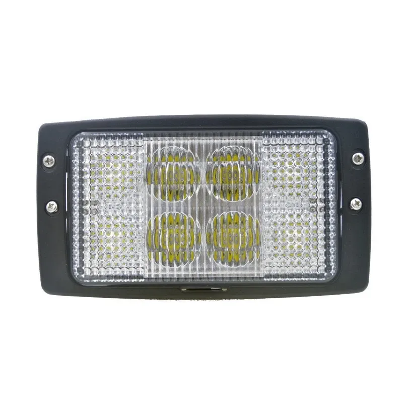ЛЕД Диоден Халоген LED Фар -3200lm 18x10cm 40W PRO Koмбайн Трактор - 0