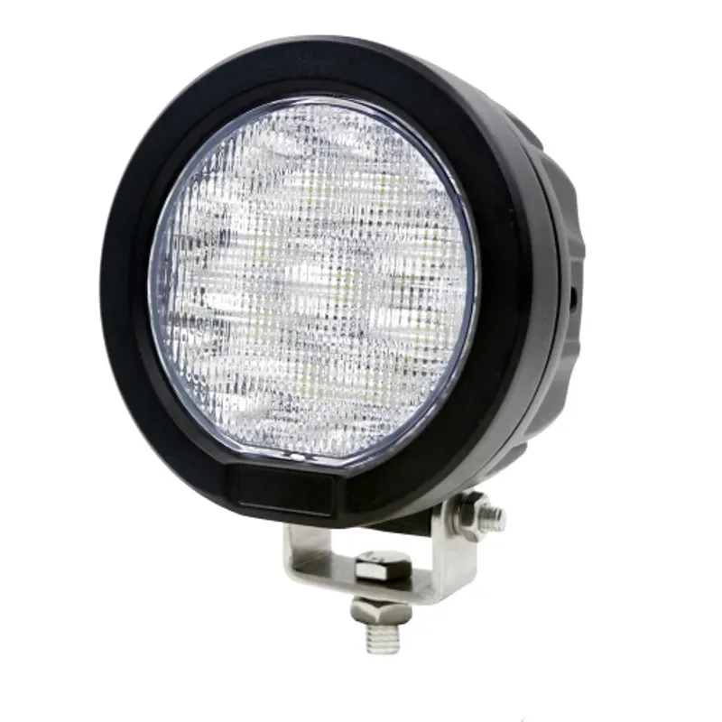 ЛЕД Диоден Халоген LED Фар - 5100lm 12,6cm 60W PRO - Трактор, Комбайн - за John Deere OEM: RE19079, AR85260, RE12718 - 0
